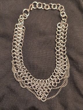 Statement Stainless Chainmail Necklace